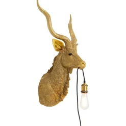 KARE Design Applique Animal Goat doré 45x74cm><noscript><img width=