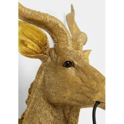 KARE Design Applique Animal Goat doré 45x74cm><noscript><img width=