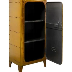 KARE Design Armoire Locker Gold 66x152cm><noscript><img width=