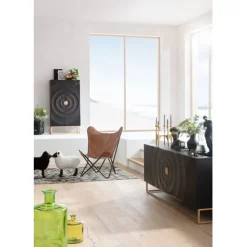 KARE Design Armoire Madeira foncé 76x140cm> Meubles