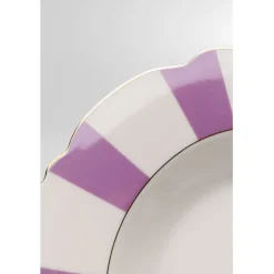 KARE Design Assiette creuse Harlequin violet Ø23cm><noscript><img width=