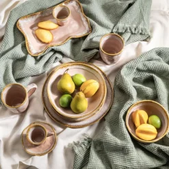 KARE Design Assiette creuse Nala rose Ø20cm> Accessoires