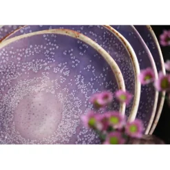 KARE Design Assiette creuse Shirley violet Ø21cm><noscript><img width=
