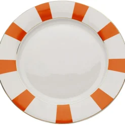 KARE Design Assiette Harlequin orange Ø27cm> Accessoires