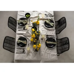 KARE Design Assiette Organic noire Ø26cm><noscript><img width=