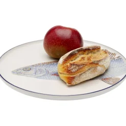 KARE Design Assiette Poisson bleu Ø27cm assorties><noscript><img width=