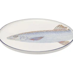 KARE Design Assiette Poisson bleu Ø27cm assorties><noscript><img width=