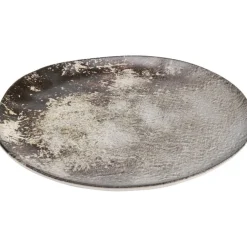 KARE Design Assiette Savannah marron/gris Ø20><noscript><img width=