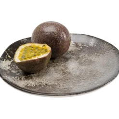 KARE Design Assiette Savannah marron/gris Ø26cm><noscript><img width=