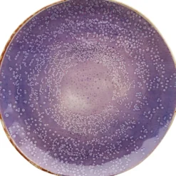 KARE Design Assiette Shirley violet Ø26cm> Accessoires