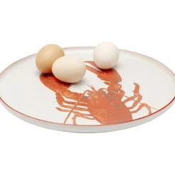 KARE Design Assiettes Crabes rouges Ø27cm assorties><noscript><img width=