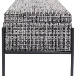 KARE Design Banquette Buttons Storage noir-blanc PM><noscript><img width=