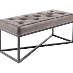 KARE Design Banquette Crossover gris noir 90x40cm><noscript><img width=
