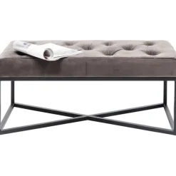 KARE Design Banquette Crossover gris noir 90x40cm><noscript><img width=