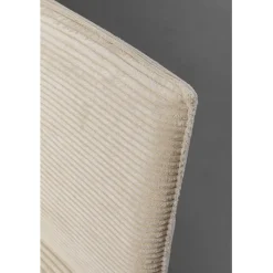 KARE Design Banquette Ledro velours côtelé crème 165cm><noscript><img width=
