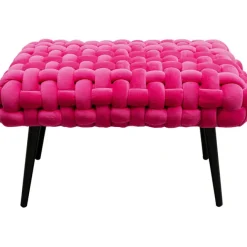 KARE Design Banquette Weave fuchsia 66cm> Meubles