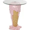 KARE Design Bistro Table d appoint Ice Cream Ø60cm> Meubles