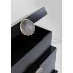 KARE Design Boîte Nifty noir (3/Set)><noscript><img width=