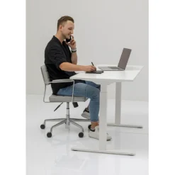 KARE Design Bureau Office blanc blanc 140x70><noscript><img width=