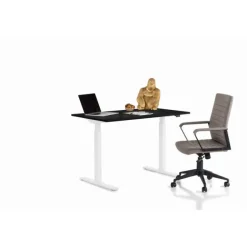 KARE Design Bureau Office blanc noir 120x70> Meubles