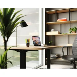 KARE Design Bureau Office Jackie chêne noir 160x80><noscript><img width=