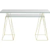 KARE Design Bureau Polar laiton-verre trempé 8mm> Meubles