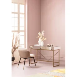 KARE Design Bureau Soran doré 120x50cm> Meubles