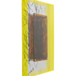 KARE Design Cadre décoratif Crumple rouge 60x90cm> Accessoires