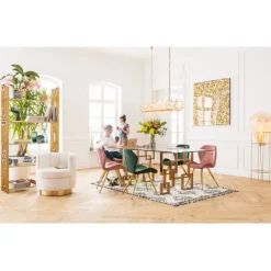 KARE Design Cadre décoratif Gold Flower 120x120cm><noscript><img width=
