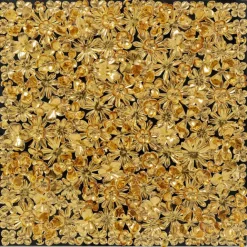 KARE Design Cadre décoratif Gold Flower 80x80cm> Accessoires