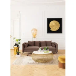 KARE Design Cadre décoratif Golden Snail 120x120cm><noscript><img width=