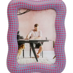 KARE Design Cadre photo Wavy fuchsia 13x18cm> Accessoires