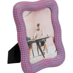 KARE Design Cadre photo Wavy fuchsia 13x18cm> Accessoires