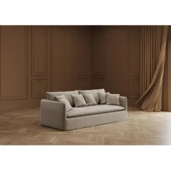 KARE Design Canapé Boheme 3,5 places crème 230cm><noscript><img width=
