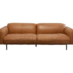 KARE Design Canapé Calgary cuir marron clair 228cm> Meubles