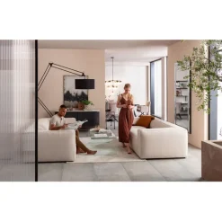 KARE Design Canapé Cubetto 3-places crème 220cm> Meubles