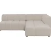 KARE Design Canapé d angle Belami crème droite 265cm> Meubles