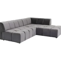 KARE Design Canapé d angle Belami Velvet gris droit><noscript><img width=