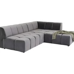 KARE Design Canapé d angle Belami Velvet gris droit><noscript><img width=