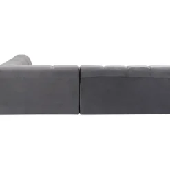 KARE Design Canapé d angle Belami Velvet gris droit><noscript><img width=