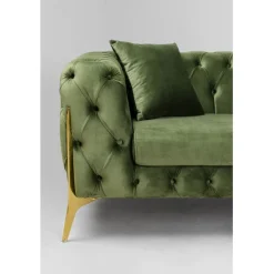 KARE Design Canapé d angle Bellissima velours vert droite><noscript><img width=