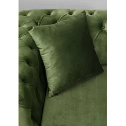 KARE Design Canapé d angle Bellissima velours vert droite><noscript><img width=