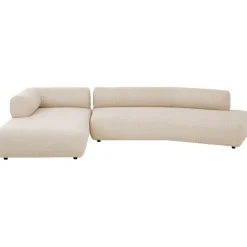KARE Design Canapé d angle Bow gauche creme> Meubles