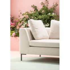 KARE Design Canapé d angle Gianni crème droite><noscript><img width=