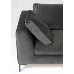 KARE Design Canapé d angle Gianni velours gris droite  270x167><noscript><img width=