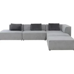 KARE Design Canapé d angle Infinity Atlanta gris droite> Meubles