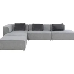 KARE Design Canapé d angle Infinity Atlanta gris gauche> Meubles