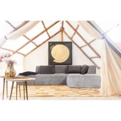 KARE Design Canapé d angle Infinity méridienne droite gris><noscript><img width=