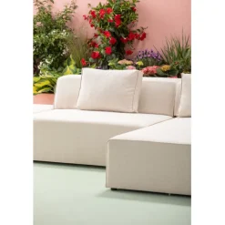 KARE Design Canapé d angle Infinity Ottomane crème droite><noscript><img width=