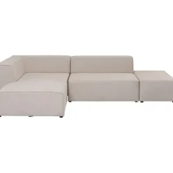 KARE Design Canapé d angle Infinity Ottomane crème gauche><noscript><img width=
